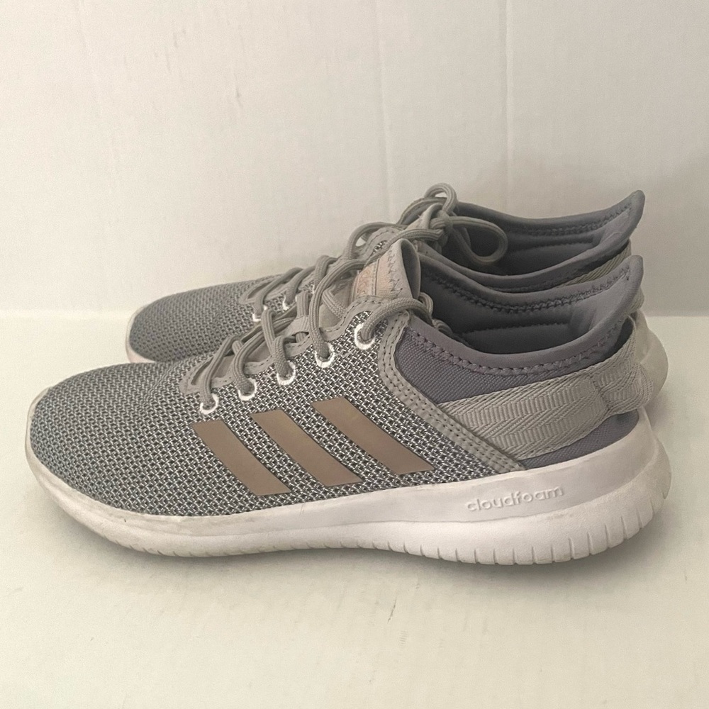 Adidas Gray Silver Sneakers - Picture 4 of 7